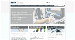 Desktop Screenshot of itk-rheinland.de